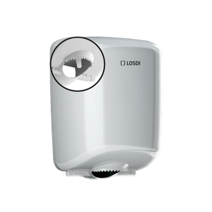 Toalheiro Mecha Elegance em ABS com Dispenser Control System