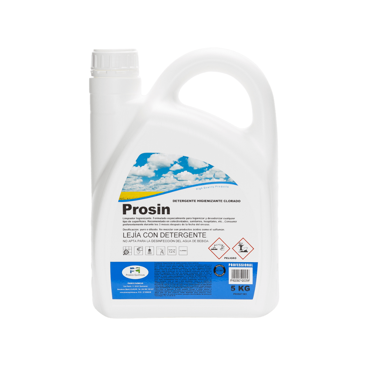 Prosin - Detergente clorado