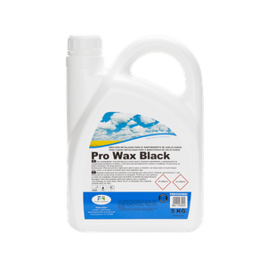 Pro Wax Black - Cera para pavimentos metalizada preta