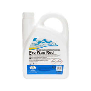 Pro Wax Red - Cera para pavimentos metalizada vermelha